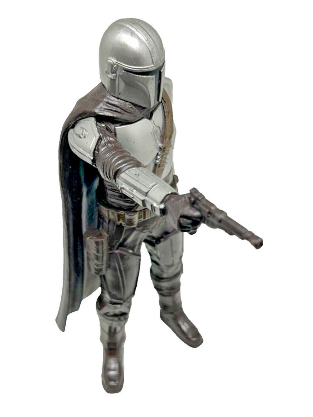 Star Wars Mandalorian Beskar Brown Series 6” Action Figure Hasbro